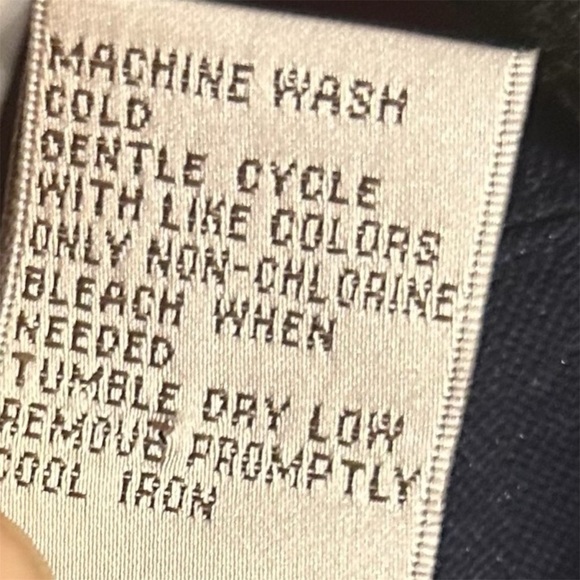 Draper & Damon’s Navy Jacket Zip Up Jacket  Size 1X - Picture 5 of 5